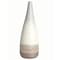 Uniquewise 31.5" Spun Bamboo and Coiled Seagrass Patterned Vase, White, Large QI003357W.L - alternate 5